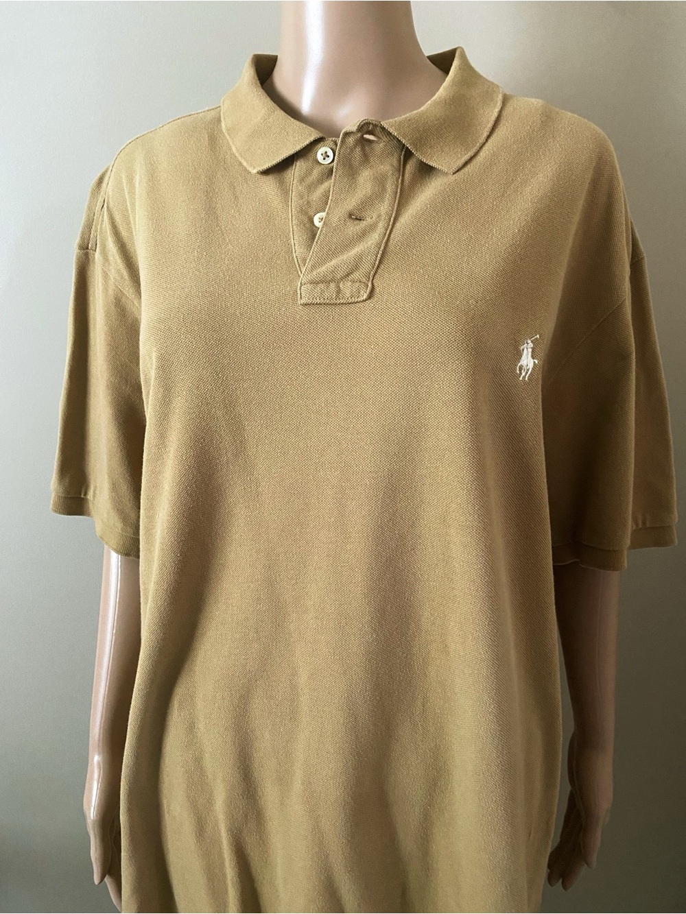 Polo by Ralph Lauren Khaki polo Tshirt, men’s XXT
